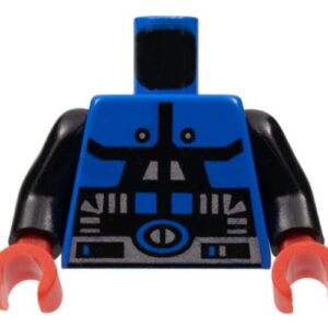 973p66c01 – Torso Space Spyrius Pattern / Black Arms / Red Hands