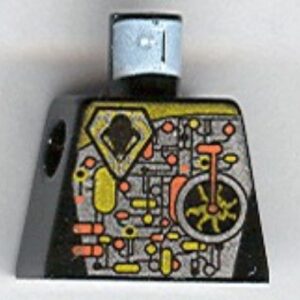 973pb0078 – Torso Space UFO Circuitry with Red Lever Pattern