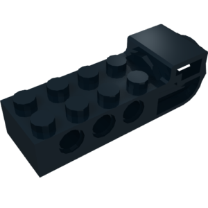 18585 – Technic, Brick Modified 2 x 4 with Pin Holes and Flywheel Socket (Ninjago Airjitzu Flyer Handle)