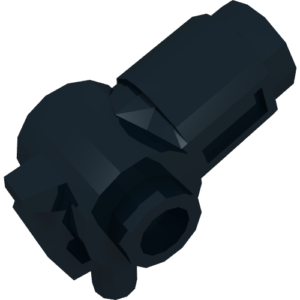 24144 – Minifigure, Weapon Gun, Blaster with Hollow Studs on Sides and Inside Axle Holder