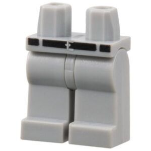 970c00pb0245 – Hips and Legs with Black Belt with Silver Buckle Pattern