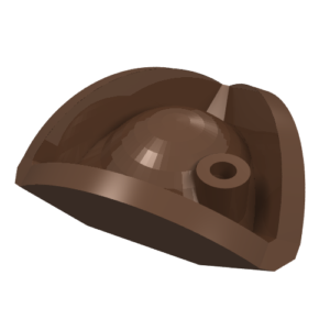 2544 – Minifigure, Headgear Hat, Pirate Tricorne / Triangle