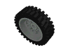 2695c01 – Wheel 30mm D. x 13mm (13 x 24 Model Team), with Black Tire 13 x 24 Model Team (2695 / 2696)