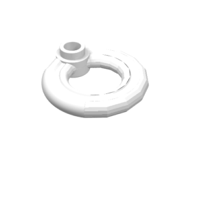 30340 – Minifigure, Utensil Flotation Ring (Life Preserver)