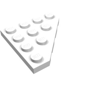 30503 – Wedge, Plate 4 x 4 Cut Corner