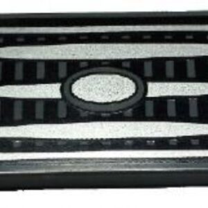 87079pb0214 – Tile 2 x 4 with Silver Car Grille Pattern