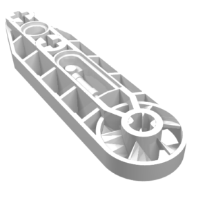 32177 – Technic, Liftarm, Modified Fan 1 x 7