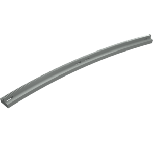 3229b – Train, Track Slotted Rail Curved Outside