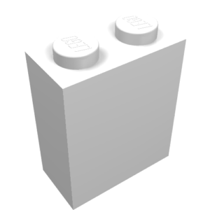 3245c – Brick 1 x 2 x 2 with Inside Stud Holder