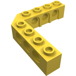 32555 – Technic, Brick 5 x 5 Right Angle (1 x 4 – 1 x 4)