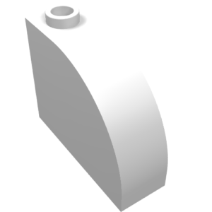 33243 – Slope, Curved 3 x 1 x 2 with Hollow Stud