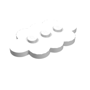 35470 – Tile, Modified 3 x 5 Cloud