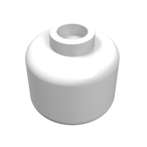 3626c – Minifigure, Head (Plain) – Hollow Stud