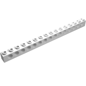 3703 – Technic, Brick 1 x 16 with Holes