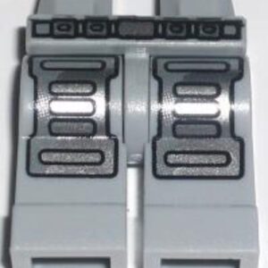 970c00pb0051 – Hips and Legs with Belt and Silver Armor Pattern