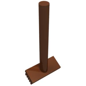 3836 – Minifigure, Utensil Push Broom