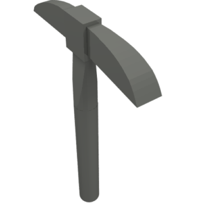 3841 – Minifigure, Utensil Pickaxe