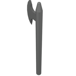3848 – Minifigure, Weapon Axe, Halberd