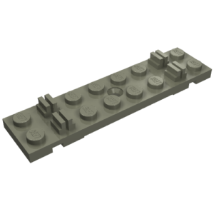 4166 – Train, Track Sleeper Plate 2 x 8 with Cable Grooves