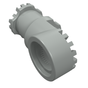 4273a – Technic, Axle and Pin Connector Toggle Joint Toothed – Without Slots