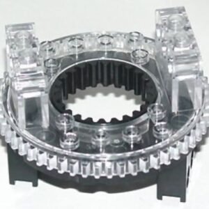 2856c02 – Technic Turntable 56 Tooth Extended Arms with Trans-Clear Top (2856 / 2855)