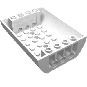45410 – Slope, Curved 6 x 8 x 2 Inverted Double