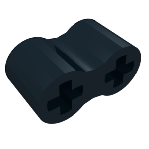 45590 – Technic, Axle Connector Double – Flexible Rubber