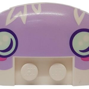 93604pb04 – Wedge 3 x 4 x 2/3 Triple Curved with Smiling Face Headlights Pattern