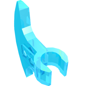 53454 – Minifigure, Weapon Axe Head with Clip