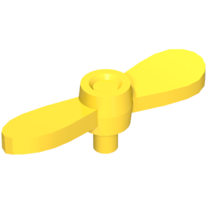 54568 – Minifigure, Propeller 2 Blade Twisted Tiny with Small Pin