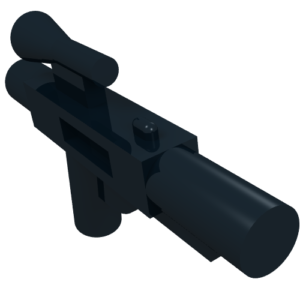 58247 – Minifigure, Weapon Gun, Blaster SW Standard