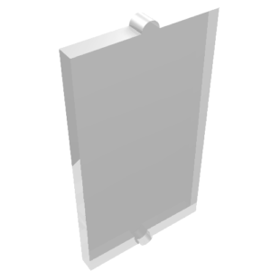 60602 – Glass for Window 1 x 2 x 3 Flat Front