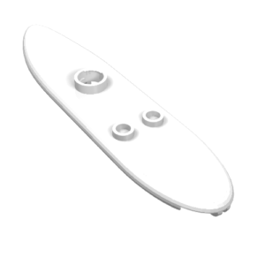 6075 – Minifigure, Utensil Surfboard Long