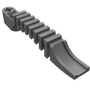 64275 – Projectile Launcher Part, Bionicle Thornax Launcher Half (Glatorian), Liftarm End 1 x 8