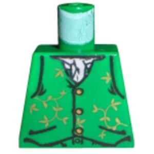 973pb0161 – Torso Harry Potter Gilderoy Green Vest Pattern