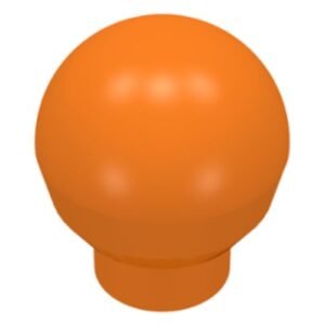 x12 – Brick, Round 1 x 1 with Ball (Finial)