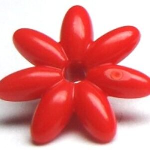 93081e – Friends Accessories Flower with 7 Thin Petals and Pin