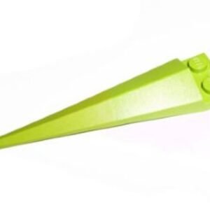 61406pb02 – Plate, Modified 1 x 2 with Angular Extension with Molded Flexible Lime Tip Pattern