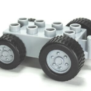 98214c01 – Duplo Car Base 2 x 4 Tractor with Front and Rear Wheels