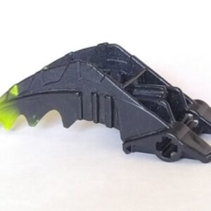 61804pb01 – Bionicle Foot Mistika Clawed with Axle with Marbled Lime Talons