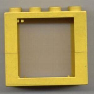 x986 – Duplo Door / Window Frame 2 x 4 x 3 Flat Front Surface without Clips