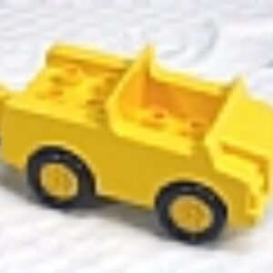 2218c01 – Duplo Car with 2 x 2 Studs and Yellow Base