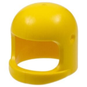 193b2 – Minifigure, Headgear Helmet Space / Town with Thick Chin Strap – with Visor Dimples