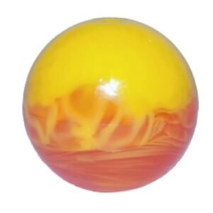 54821pb04 – Ball, Bionicle Zamor Sphere with Marbled Yellow Pattern