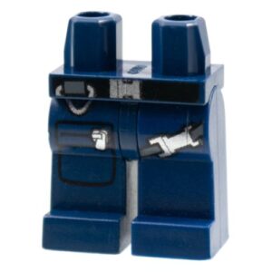 970c00pb0225 – Hips and Legs with Gunbelt and Zippered Pocket Pattern