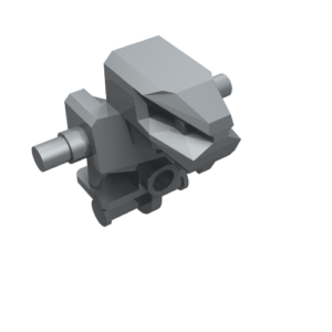 53988 – Torso/Head Mechanical, Exo-Force Robot