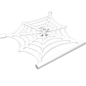 90981 – Spider Web Flat with Hollow Stud, Bar Ends, and Bar