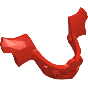 11691 – Minifigure, Visor Chin Guard Elaborate