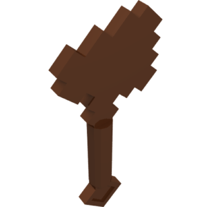 18788 – Minifigure, Utensil Axe, Pixelated (Minecraft)