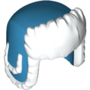 36933pb02 – Minifigure, Headgear Ushanka Hat with Molded White Fur Lining Pattern